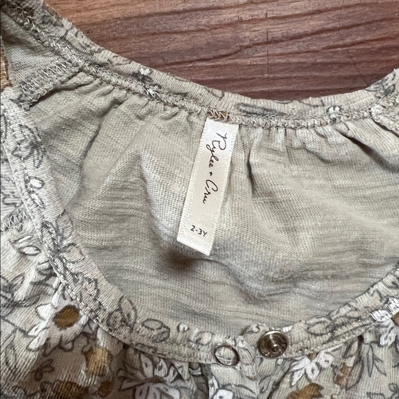 Rylee + Cru Sage Floral Dress, size 2-3T - Picture 2 of 6